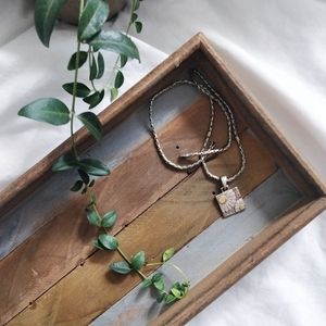 Mud Pie | Wood Tray Two Tone